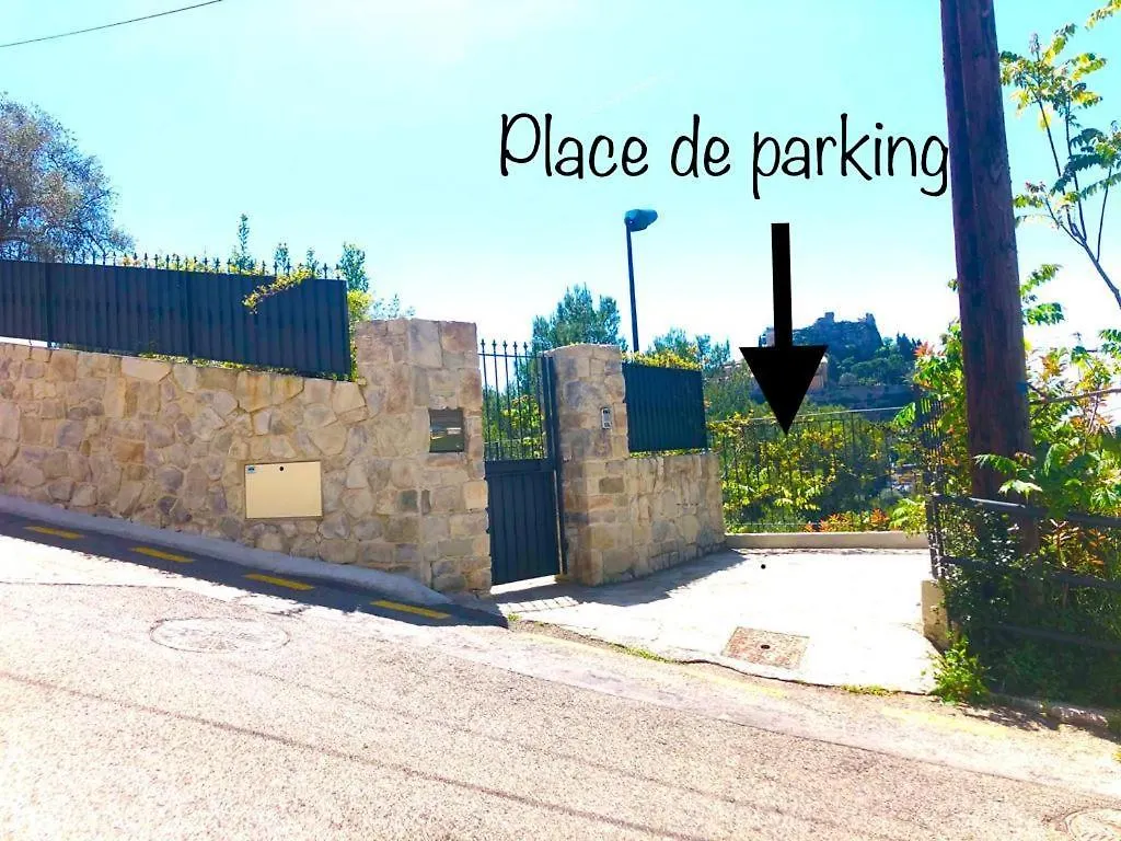 Villa D Exception Avec Terrasse, Jacuzzi, Vue Mer, Parking, En Plein Coeur Du Village De Eze